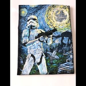 Star Wars Storm Trooper Starry Night Mens Large